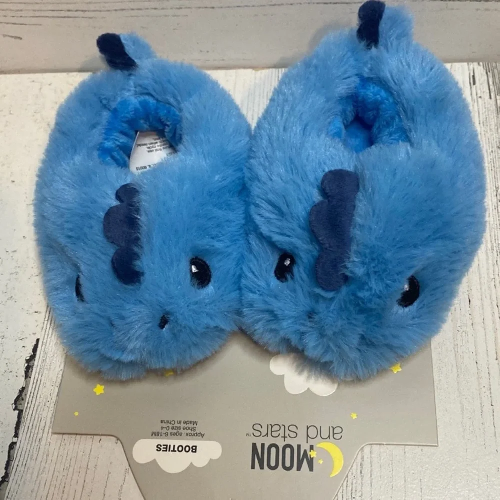 Baby Dinosaur Booties 6-18 Months NEW